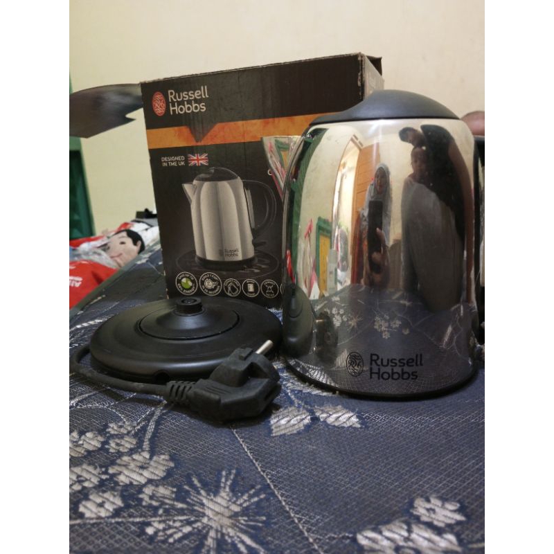 Preloved Chester compact kettle original russell hobbs pemanas air listrik elektrik