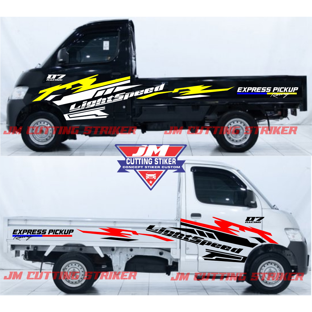 Stiker cutting pick up granmax apv stiker variasi all mobil pick up