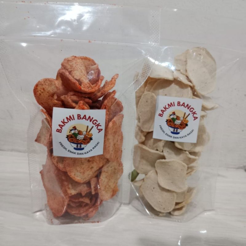 

Basreng Cemilan Makanan Ringan Kerupuk Pedas Asin Gurih Viral By BakmiBangka88