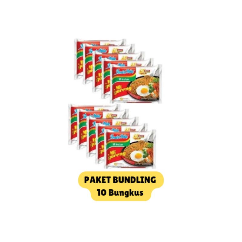 

IndomieGoreng Bundling 10 Pcs