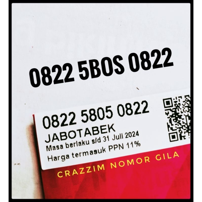 NOMOR CANTIK TELKOMSEL AS 0852 double operator