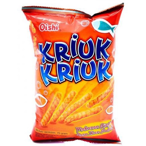 

PROMO Oishi Kriuk Kriuk Rasa Ikan Balado 6 gr
