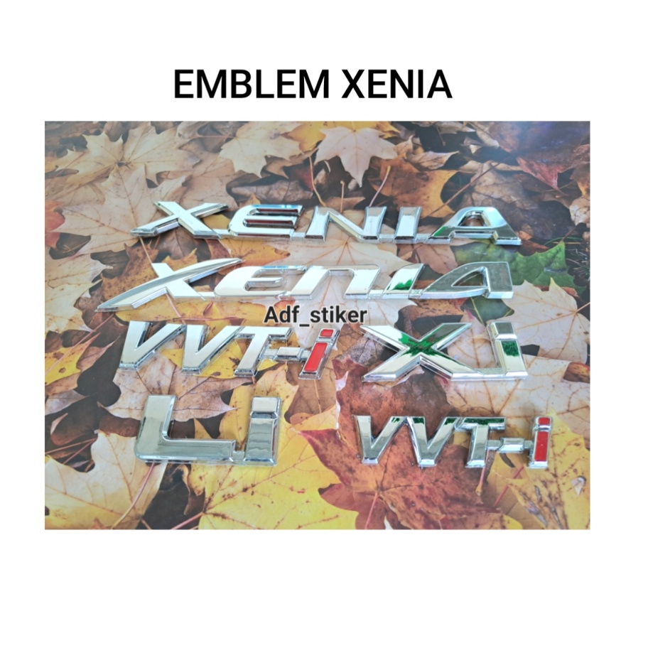 Promo Emblem Xenia lama baru xenia xi Li  emblem xenia vvti xenia old lama xenia baru  emblem xenia 