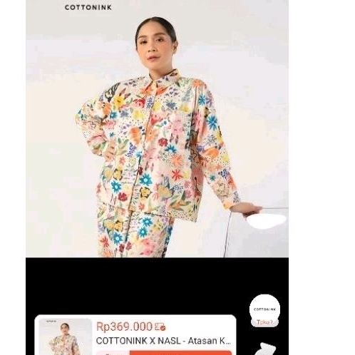 Atasan Cottonink x Nagita Slavina
