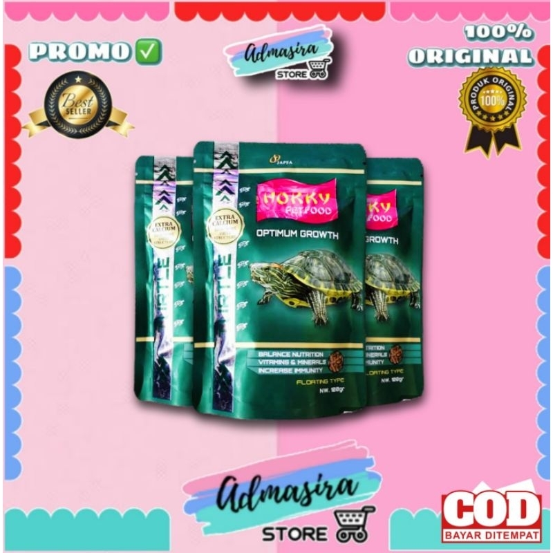 HOKKY TURTLE Stick 100Gram Japfa HOKKY Pakan Pelet Kura Kura Reptil