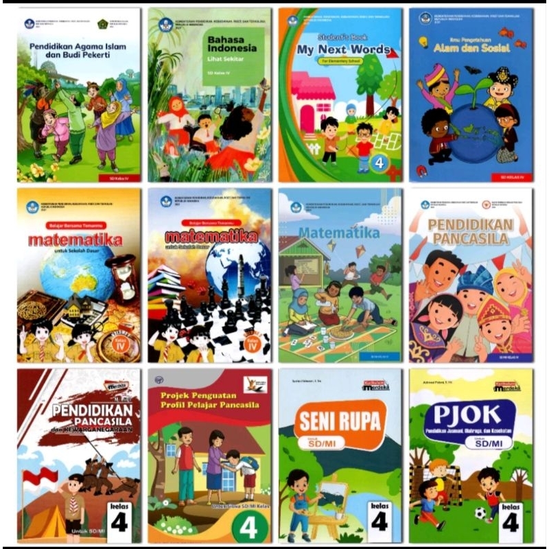 BUKU KURIKULUM MERDEKA KELAS 4 SD