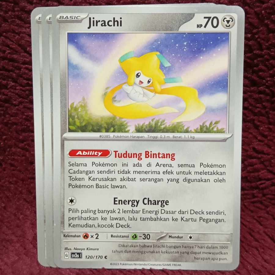 Jirachi sv3s 120/170 - Pokemon TCG Indonesia