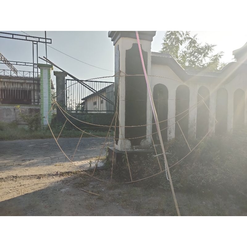 Kerangka Layangan Pegon Ceper Sayap 2 Meter fullset sendaren bisa ditambah dinamo