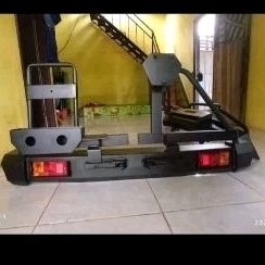 Bemper Jimny Katana Belakang Double hanger