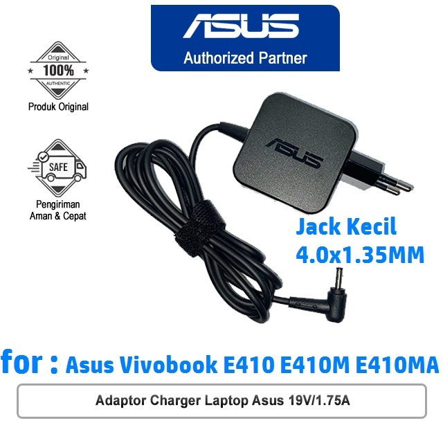 Adaptor Charger Asus Vivobook E410 E410M E410MA ORIGINAL