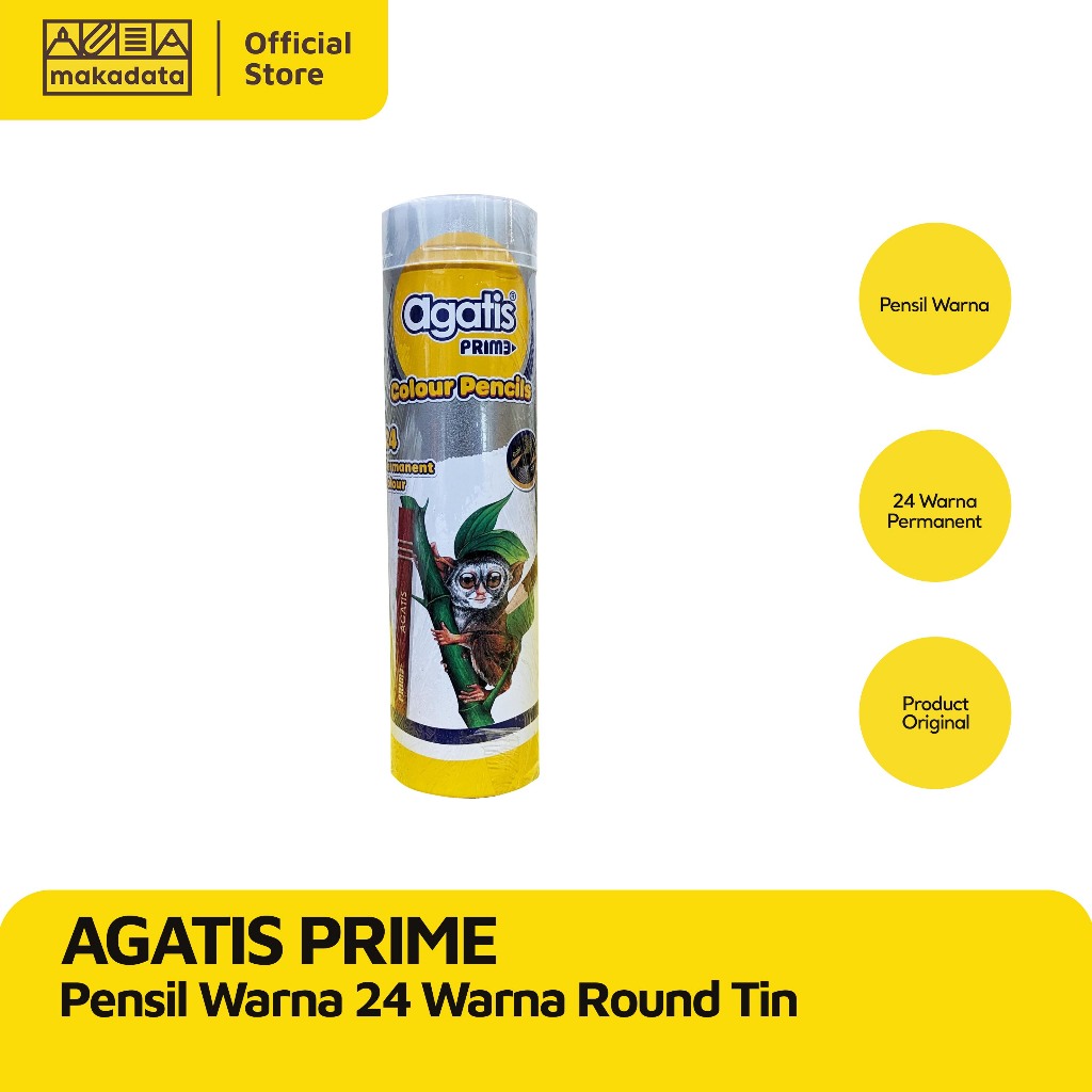 

AGATIS PENSIL WARNA 24W PRIME ROUND TIN R2401 MURAH