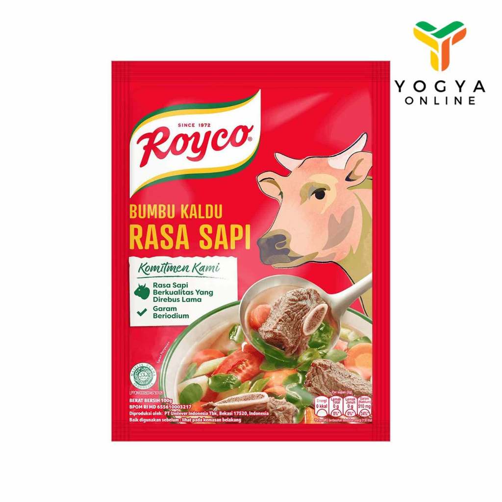 Royco Kaldu Rasa Sapi 94 Gram Kaldu Kebutuhan Memasak