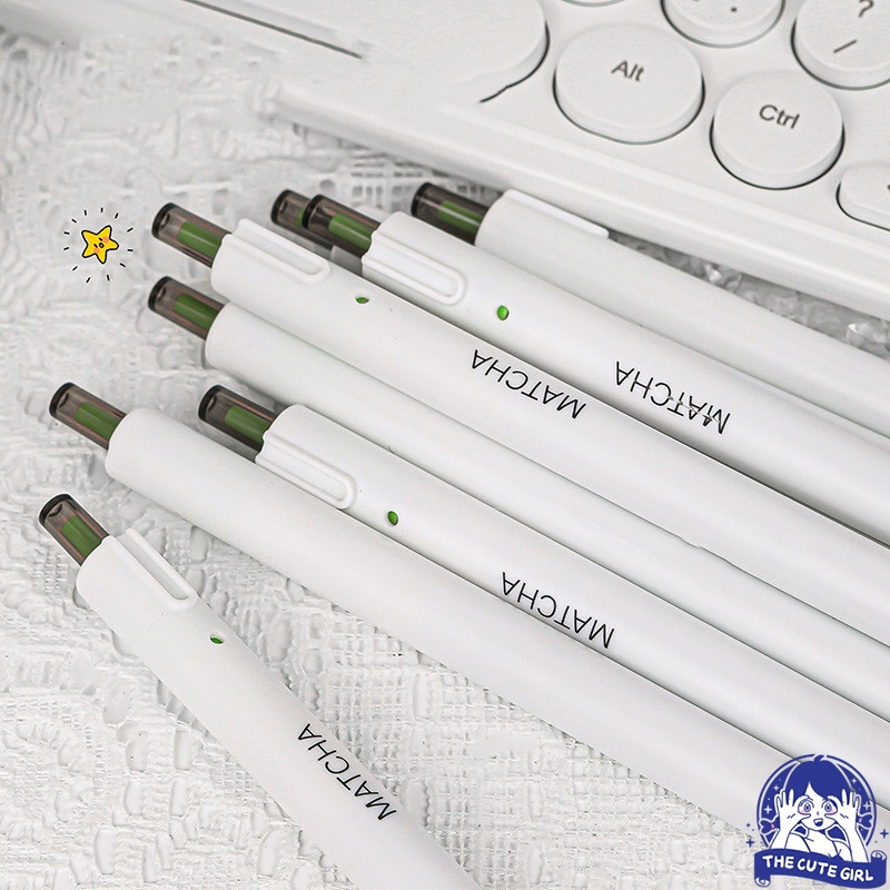 

Gelpen Pulpen Standard Bolpoin Cair Alat Tulis Sekolah Bolpen hijau melati hitam warna-stazionario