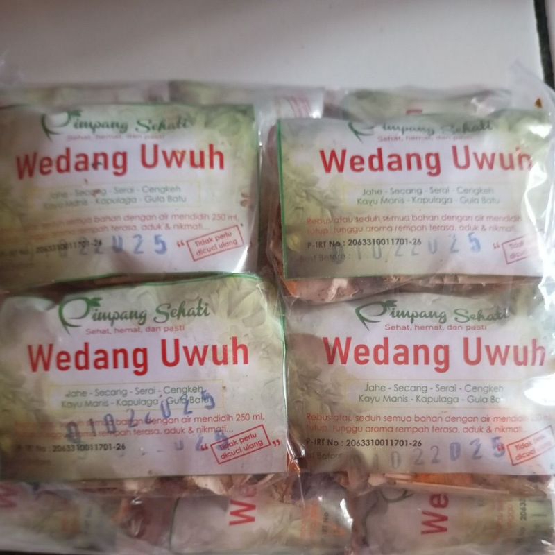 

Wedang Uwuh isi 10pcs