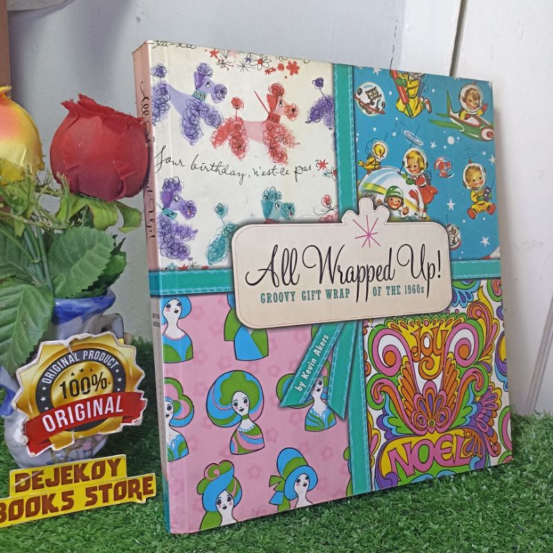 

Buku All wrapped up Groovy gift wrap preloved original