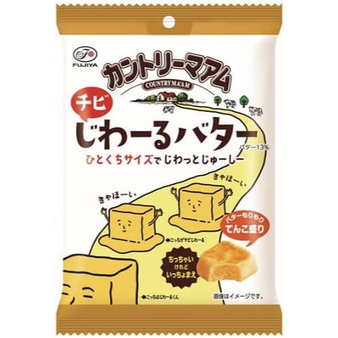 

Fujiya Countrymaam Chibi Jiwara Butter,