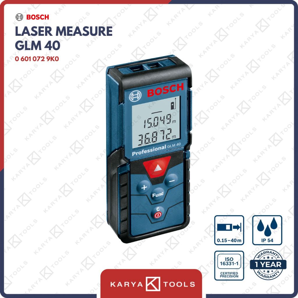 Bosch GLM 40 Meteran Laser