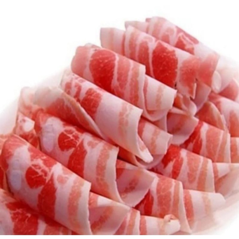 

pork belly slice samcan iris samgyopsal
