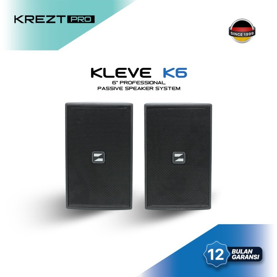 Speaker Passive Krezt Kleve K6 | Speaker Passive 6inch (2bh)