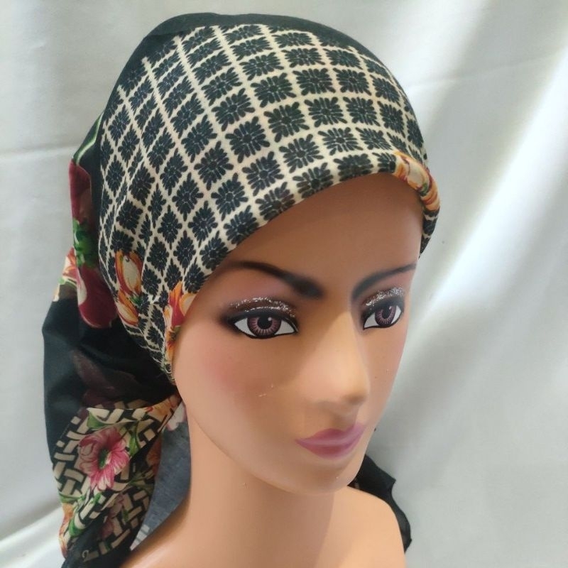 Jilbab. Segi empat Inner Iket CTS Kerudung Nini/Nenek