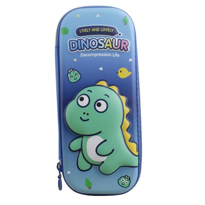 

XIAOLINGJING - KOTAK PENSIL KULIT / TEMPAT PENSIL / PENCIL CASE 3D 38127-F DINOSAURUS