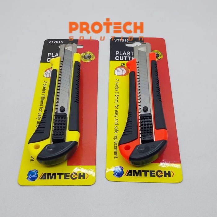 

Pisau box Cutter Silet Besar utility knife Amtech VT715