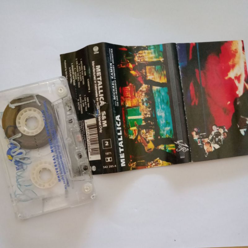 kaset metallica s&m 2