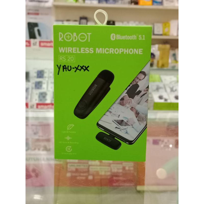 Robot Wireless Microphone Bluetooth RS20