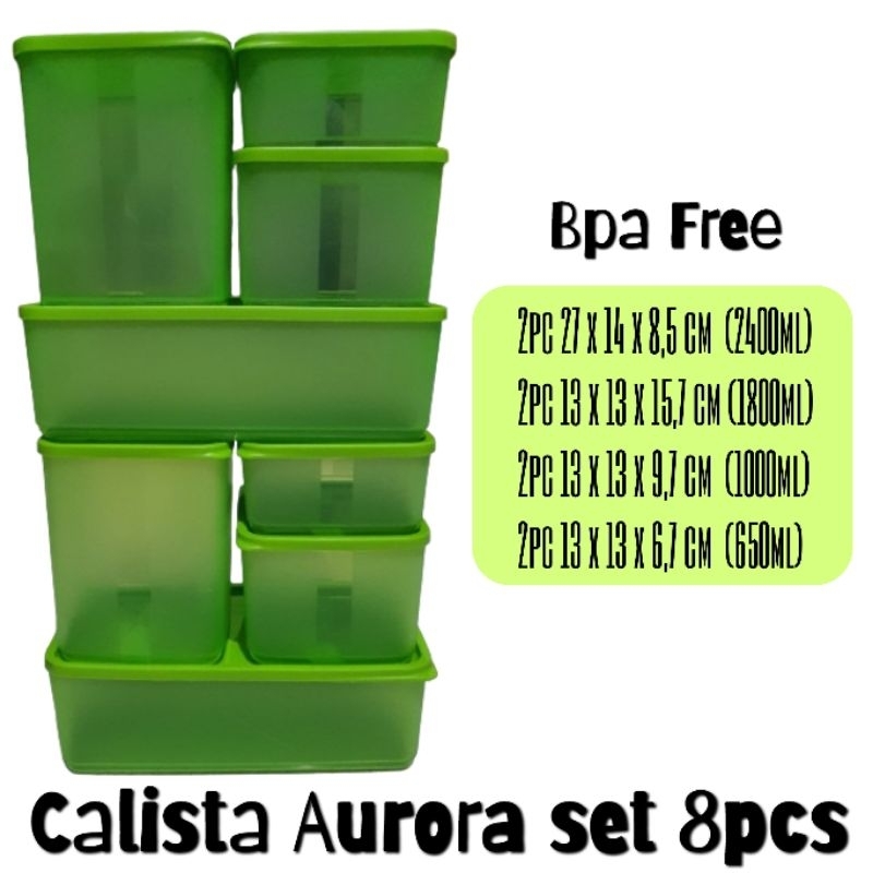 Toples Calista Aurora set 8pcs