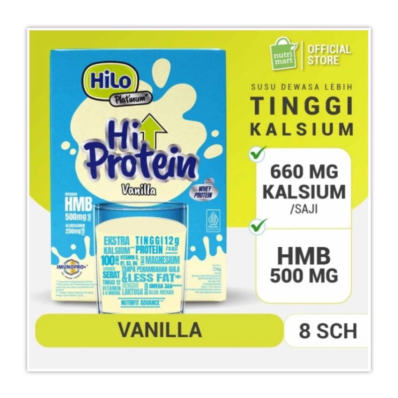 

Hilo Platinum Vanilla 336 gr Susu Lansia