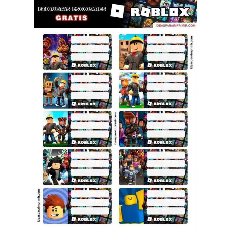 

25 stiker mapel sticker buku pelajaran roblox minecraft minicrep