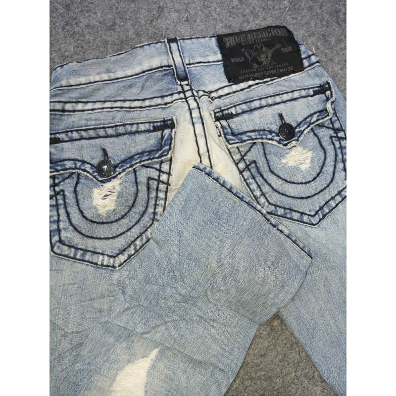 Celana jeans pria True Religion Ori