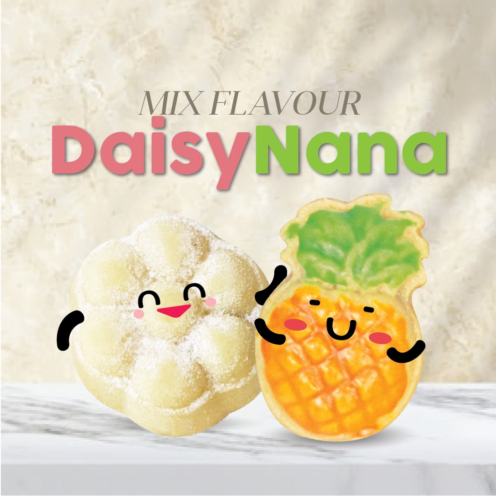 

Daisy Nana / Nastar gemoy / nastar / nastar nanas/ nastarjumbo / nastar premium / nastar halal / nastar glutenfree