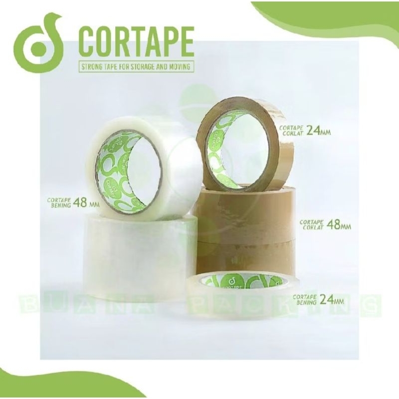 

[TERMURAH] Lakban Cortape 24mm x 90 yard