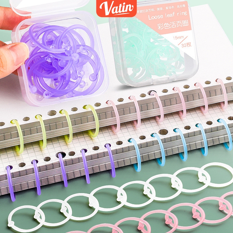

Ring Binder Loose Leaf Bahan Plastik Tanpa Melubangi Buku/COD Ring Binder Loose Leaf Strip Plastik Tanpa Melubangi Buku Warna DIY-Vatin_Shop