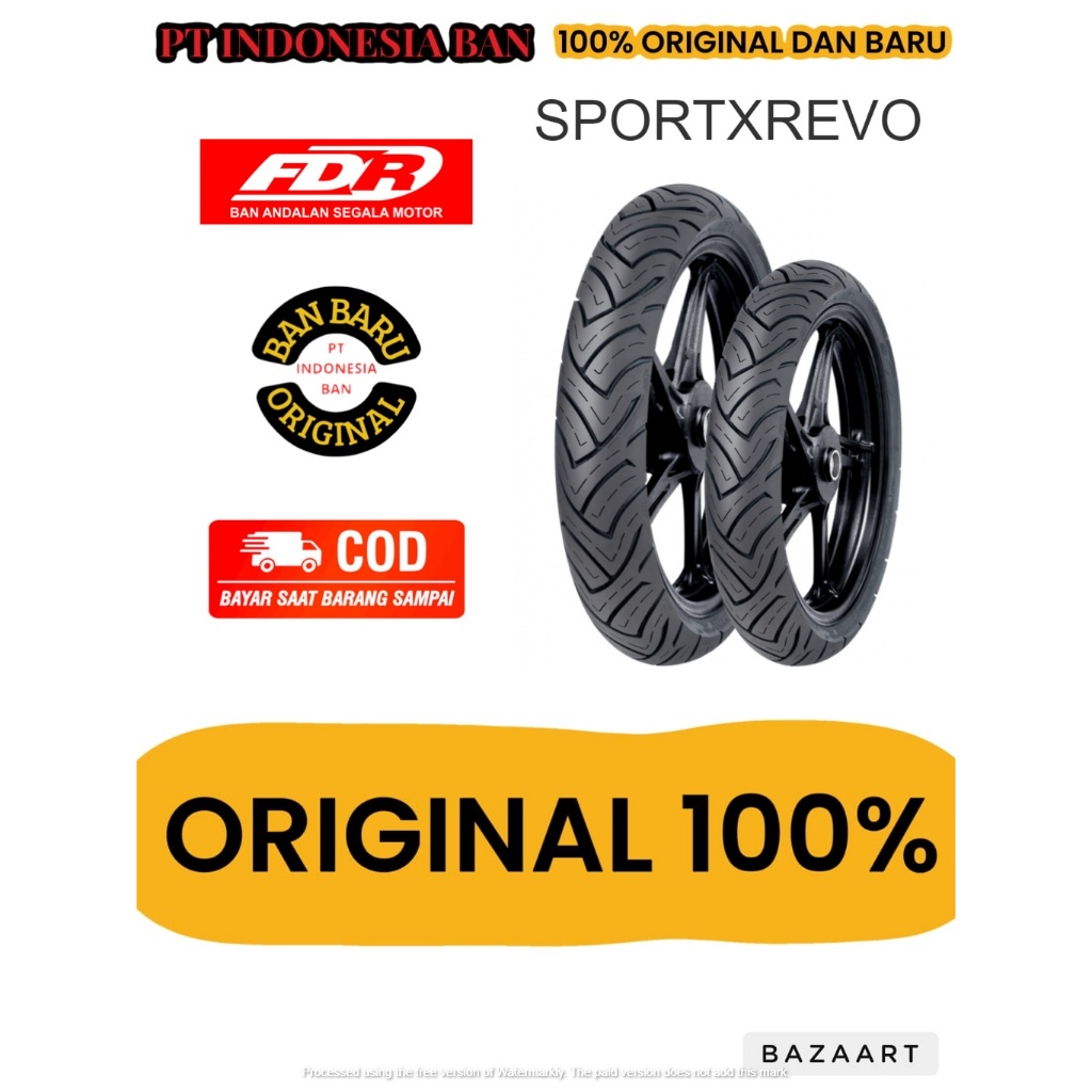 BAN LUAR FDR 120/70-14 SPORTXREVO TUBELESS AEROX