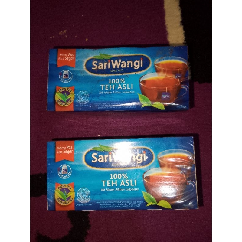 

Teh Sariwangi 1 Box Isi 25 Kantong