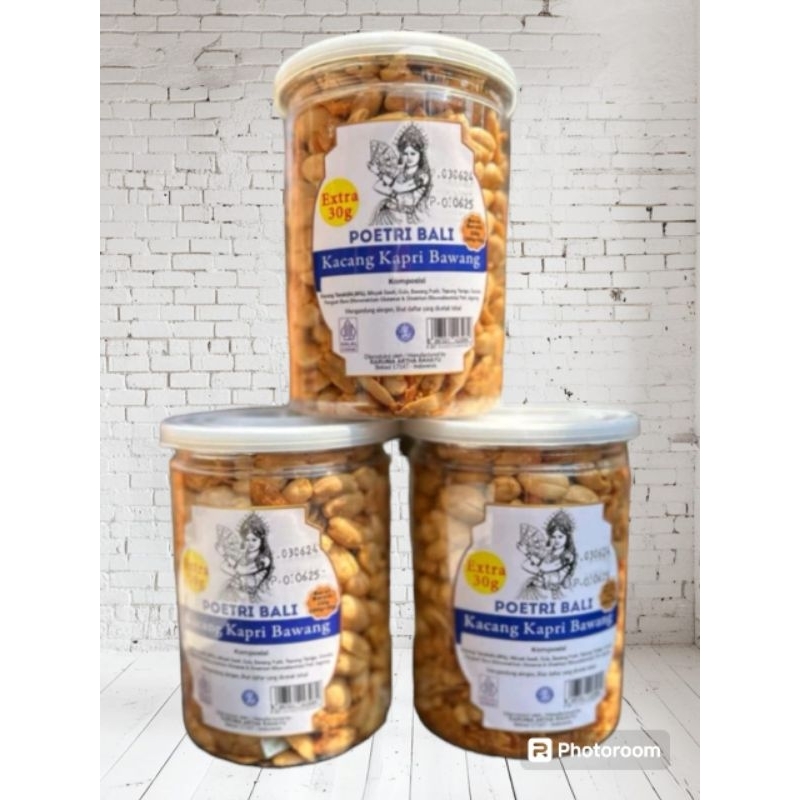 

Kacang Kapri Bawang Poetri Bali 320gr