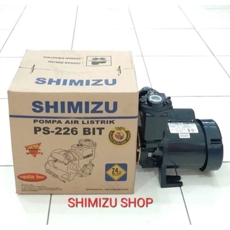 POMPA AIR SHIMIZU NON OTOMATIS 200WATT SHIMIZU PS 226BIT