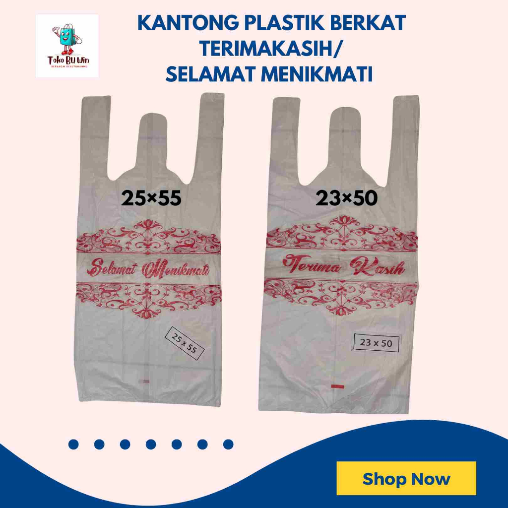 

KRESEK KOTAK/BERKAT MOTIF SELAMAT MENIKMATI TERIMA KASIH ISI 50PCS TERMURAH