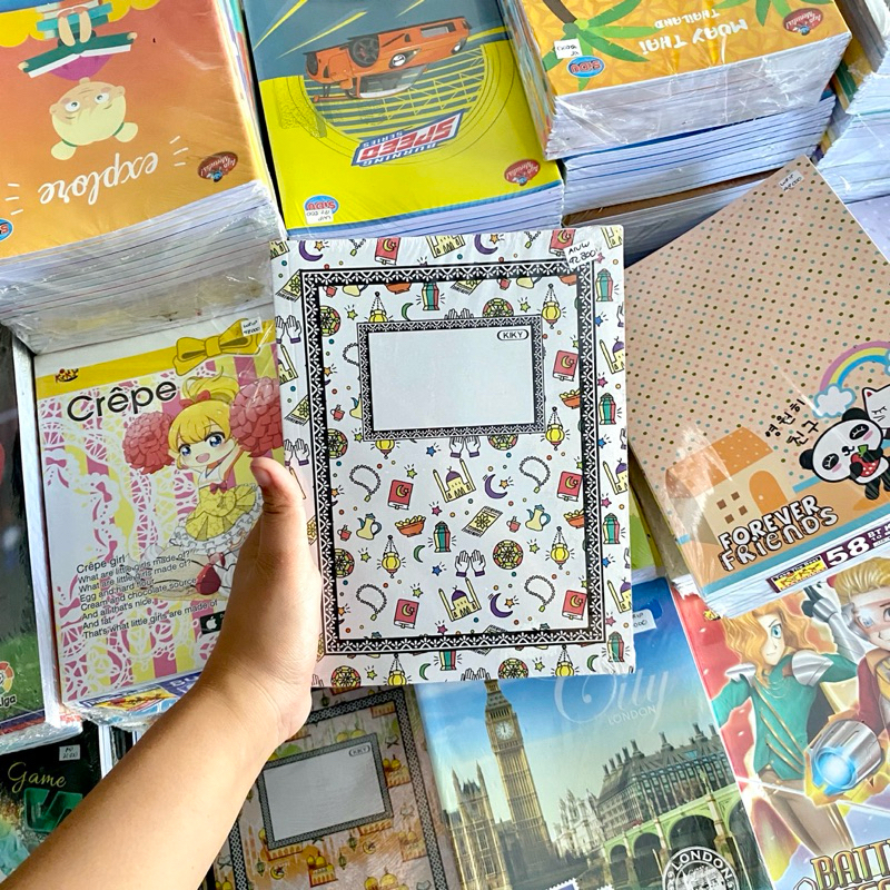 

(5 PCS) BUKU TULIS KIKY 98 LEMBAR