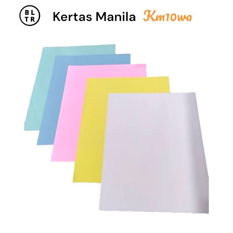 

PCS //KERTAS MANILA WARNA (KM10WA) /KERTAS WARNA/MANILA WARNA/KERTAS MANILA TEBAL// NEW ORIGINAL