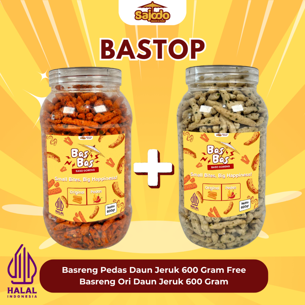 

( Buy 1 Get 1 ) Basreng Pedas Toples 600 Gram Free Basreng Original Toples 600 Gram