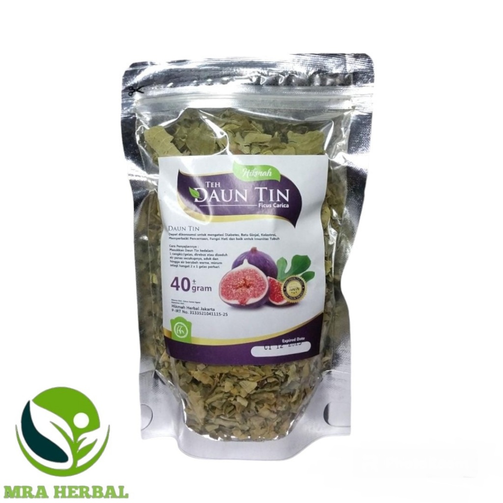 

Teh Curah Daun Tin Hikmah I Teh Seduh Herbal Daun Tin Kering 40 gram