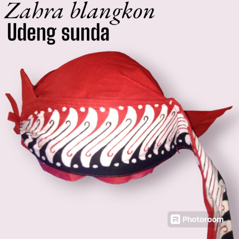 udeng sundo merah#totopong#iket sunda