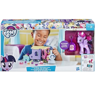 Mainnan Pajangan Figure My Little Pony Explore Equestria Friendship Express Train