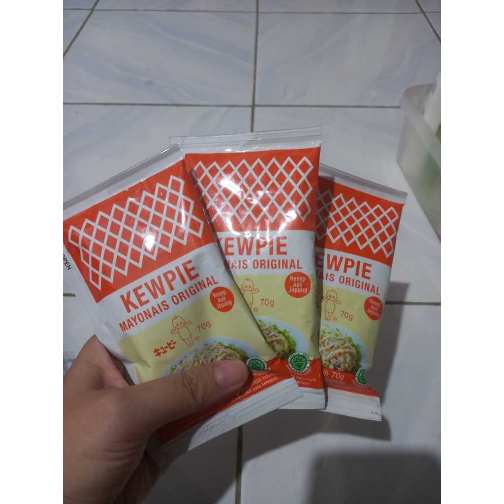 

PROMO BELI 1 GRATIS 1 KEWPIE Mayonaise Original 70 g Kemasan Sachet