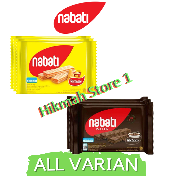 

RICHOCO Nabati Wafer COKLAT 46GR 46 GRAM ECERAN 2000