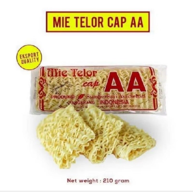 

Mie telur cap AA 210g