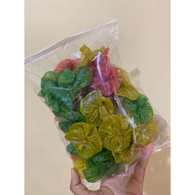 

Kerupuk pelered (Kerupuk kencur)